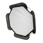 Softbox ottagonale Bresser SS-22 a montaggio rapido 95 cm + griglia a nido d'ape