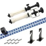Bresser MB-11 Système de suspension mur/plafond pour 1 rouleau de fond Bresser MB-11 Système de suspension mur/plafond pour 1 rouleau de fond