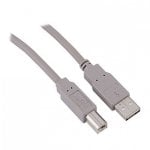 Hama Cable de USB A a USB B 1.2m Gris