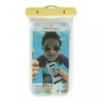 Contact Funda Universal Impermeable Amarilla para Smartphone entre 4.5"/6.5"