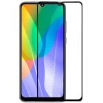 Cool Protetor de Vidro Temperado 3D Preto para Huawei Y6p