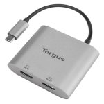 Adaptateur Targus ACA947EU USB-C 3.2 Gen1 vers 2x HDMI
