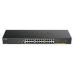 Commutateur géré D-Link DGS-1250-28X 24 ports Gigabit + 4 ports SFP+ 10G