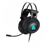 Casque Gaming Newskill Drakain RGB Multiplateforme avec Micro Flexible Noir