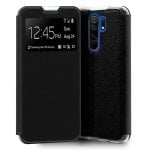 Cool Funda Flip Cover Liso Negra para Xiaomi Redmi 9