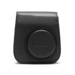 Étui Fujifilm Instax Mini 11 Noir Compact Polyuréthane avec Sangle