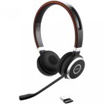 Jabra Evolve 65 UC Stereo Auricolare Con cavo e senza cavo A Padiglione Ufficio Micro-USB Bluetooth Nero