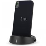 V-Tac VT-3509 PowerBank Inalámbrica Qi con Soporte 8000mAh Negra