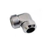Wasserkühlung Alphacool Eiszapfen 13mm HardTube 90° L-Winkel Messing Chrom
