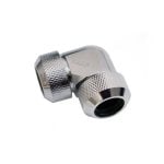 Alphacool Eiszapfen 13mm HardTube Conector en L de 90 ° para Tubos de Plexi-Latão Cromado Alphacool Eiszapfen 13mm HardTube Conector en L de 90 ° para Tubos de Plexi-Latão Cromado