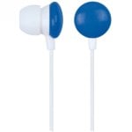 Gembird MHP-EP-001-B cuffia e auricolare Cuffie Cablato In-ear MUSICA Blu, Bianco