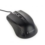 Gembird MUS-4B-01 Mouse ottico 1200 DPI Nero