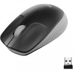 Logitech M190 Mouse Ambidestro RF Wireless Ottico 1000 DPI Nero/Grigio