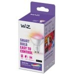 WiZ Lampadina Smart Dimmerabile Luce Bianca o Colorata Attacco GU10 50W