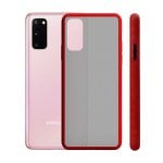 Coque souple Ksix Duo rouge pour Samsung Galaxy S20 Coque souple Ksix Duo rouge pour Samsung Galaxy S20