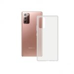 Coque en TPU transparente Ksix Flex pour Galaxy Note 20 Coque en TPU transparente Ksix Flex pour Galaxy Note 20