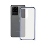 Custodia morbida Ksix Duo blu per Samsung Galaxy S20 Ultra
