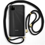 Cool Funda con Cordón Negro para Huawei Y5p Cool Funda con Cordón Negro para Huawei Y5p