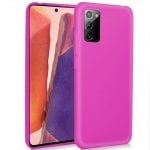 Coque en silicone rose cool pour Samsung N980 Galaxy Note 20