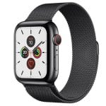 Devia elegante cinturino in maglia milanese grigio siderale per Apple Watch 38/40 mm