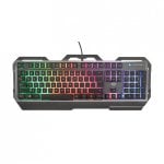 Affidati alla tastiera da gioco metallica GXT 856 Torac RGB