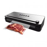 Seladora de Vácuo Cecotec SealVac 140 SteelCut Inox 140W Corte e Modo Húmido/Seco Seladora de Vácuo Cecotec SealVac 140 SteelCut Inox 140W Corte e Modo Húmido/Seco