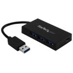 StarTech Concentrador 4x Portas USB 3.0 Preto StarTech Concentrador 4x Portas USB 3.0 Preto