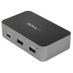 StarTech Hub Alimentado USB-C 2xUSB-A 1xUSB-C com Porta de Rede StarTech Hub Alimentado USB-C 2xUSB-A 1xUSB-C com Porta de Rede