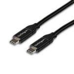 StarTech Cable USB-C con PD 5A 2m Negro StarTech Cable USB-C con PD 5A 2m Negro