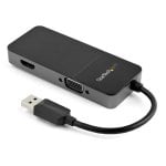 StarTech Adaptador de Vídeo Externo USB 3.0 Preto