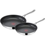 Tefal Jamie Oliver E304S244 Set di 2 padelle 24/28 cm