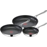 Tefal Jamie Oliver E304S344 Set 3 Padelle 20/24/28cm