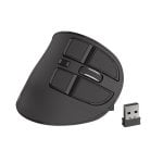 Mouse ergonomico verticale wireless Natec Eufonie 2400 DPI Nero