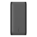 Belkin Boost Charge 30W Power Bank USB-C Tragbares Ladegerät mit Kabel 20000mAh Schwarz