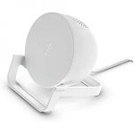 Belkin BoostCharge da 10 W e altoparlante Bluetooth supportano la ricarica wireless Bianco