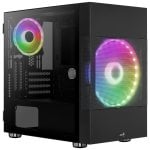 Aerocool Atomic ARGB Cristal Templado USB 3.0 Negra Aerocool Atomic ARGB Cristal Templado USB 3.0 Negra