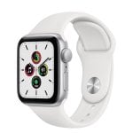 Apple Watch SE GPS 40mm Retina OLED Silber Weiß M Wasserdicht Herzfrequenz NFC