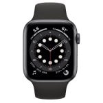 Apple Watch Series 6 GPS + Cellular 44mm Aluminio en Gris Espacial con Correa Deportiva Negra