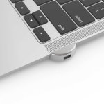 Maclocks Steckplatzadapter für MacBook Air 2019/2020 Silber