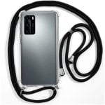 Cool Funda con Cordón Negro para Huawei P40 Cool Funda con Cordón Negro para Huawei P40