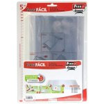 Couverture Plastifiante Grafoplas Fixo Cover ForraFacil 22x43cm PVC Ajustable Pack 5