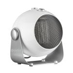 Olimpia Splendid Caldodesign Interno Argento, Bianco 1800 W Riscaldatore ambiente elettrico con ventilatore