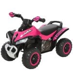 HomCom Quad Correpasillos para Niños Rosa HomCom Quad Correpasillos para Niños Rosa