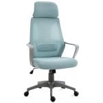 Vinsetto Silla de Oficina Ergonómica Azul Vinsetto Silla de Oficina Ergonómica Azul