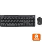 Set tastiera wireless silenziosa Logitech MK295 + mouse wireless (PT)