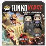 Funko Funkoverse 100 Jurassic Park Edition Ray Arnold, Ellie Sattler, Alan Grant y Velociraptor