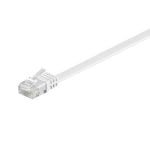 Goobay Cable de Red Plano RJ45 UTP Cat.6 1m Blanco Goobay Cable de Red Plano RJ45 UTP Cat.6 1m Blanco