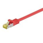 Goobay Câble réseau SFTP CAT7 Rouge 0,5 m