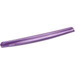 Reposamuñecas Fellowes 91437 Gel Crystal Violett Transparent Polyurethan
