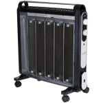 Radiateur Mica Jata RD227N 2000W 5 Éléments Portable Sécurité Antibasculement